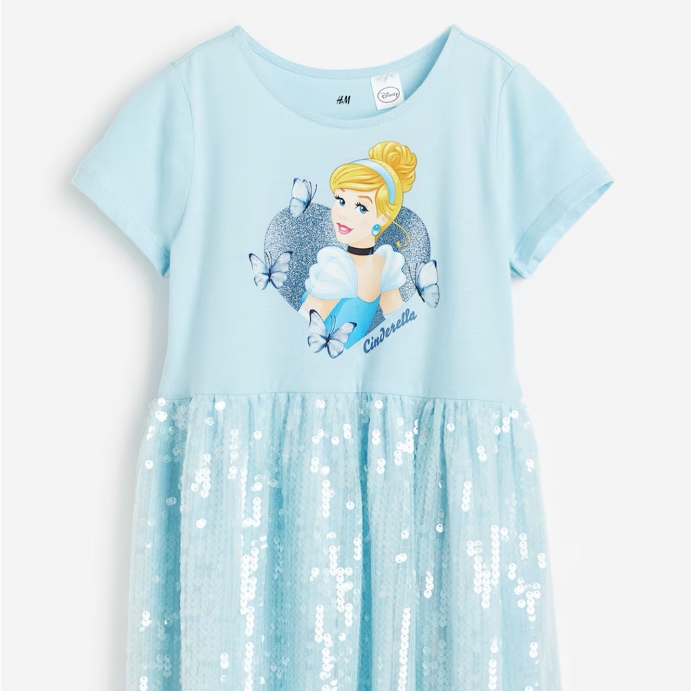 H&M Cinderella sequin dress